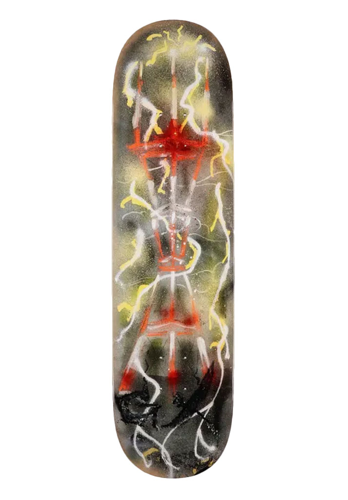 TAVOLA SKATE GX1000 TWIN PEAKS 8.375" UNICO U