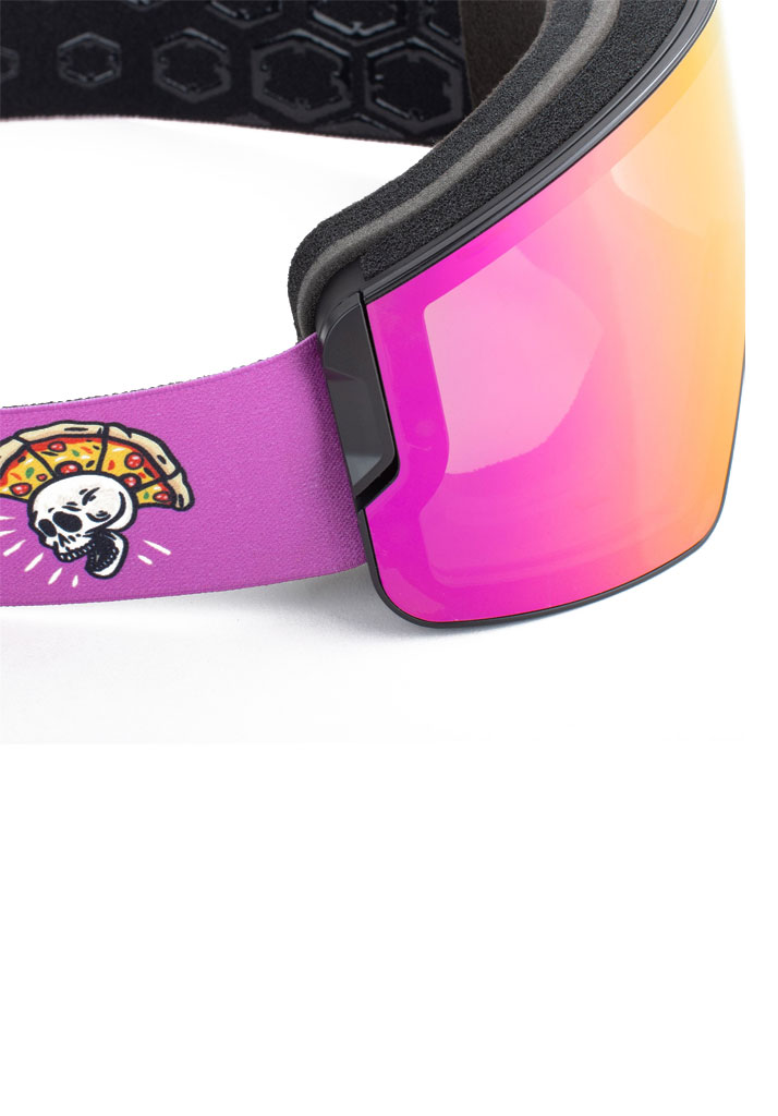 MASCHERA SNOWBOARD OUT OF ZENITH PUNK (M) + BL STORM - VIOLET MC1