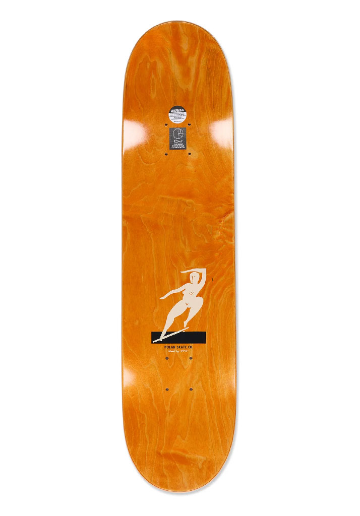 TAVOLA SKATE POLAR SKATE CO. TEAM - BS SMITH 8.25" GREEN