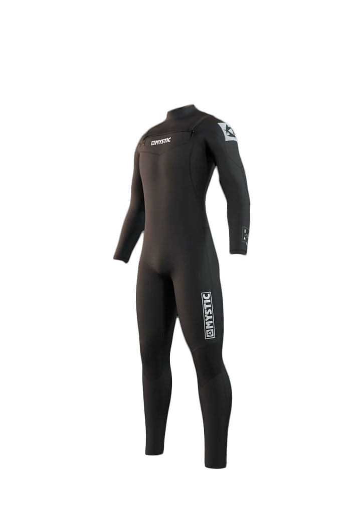 MUTA NEOPRENE MYSTIC STAR FULLSUIT 5/3mm DOUBLE FZIP 900 BLACK M (Size M)