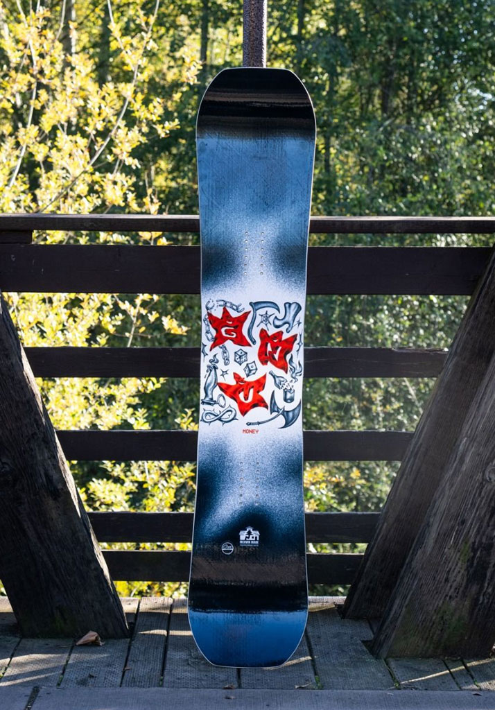 TAVOLA SNOWBOARD GNU MONEY 2025 154 (Size 154)