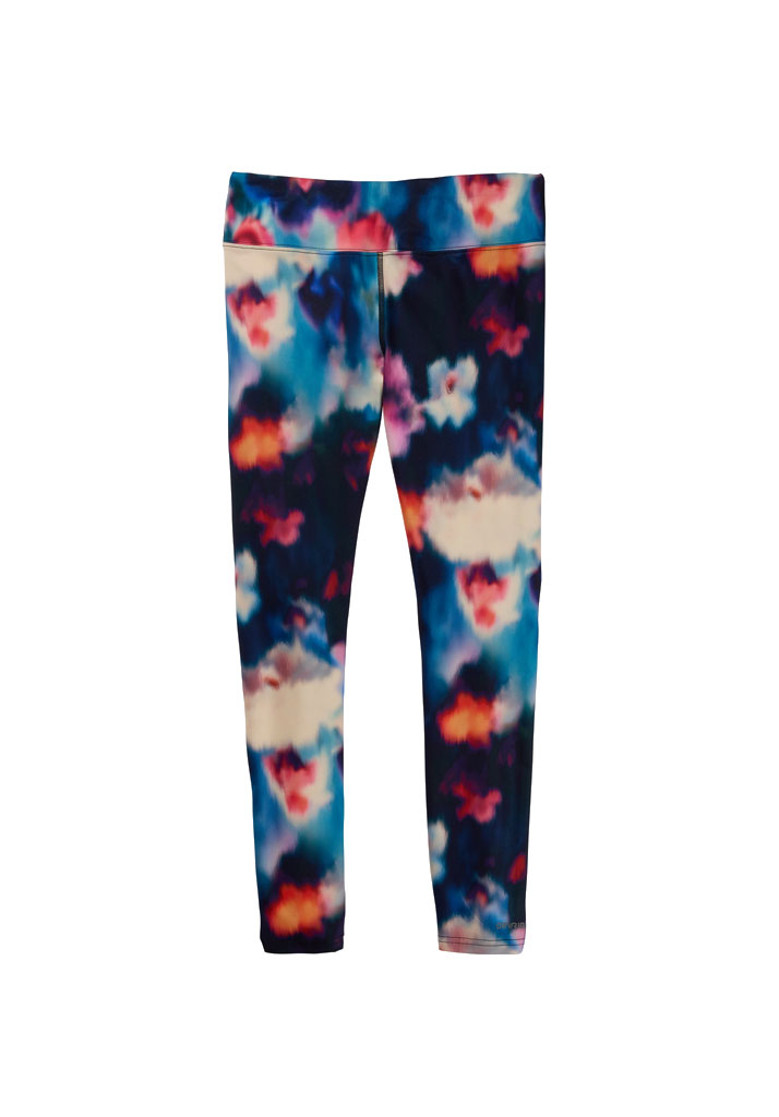 INTIMO TERMICO BURTON W MIDWEIGHT BASE LAYER PANTS FLORAL BLUR S (Size S)