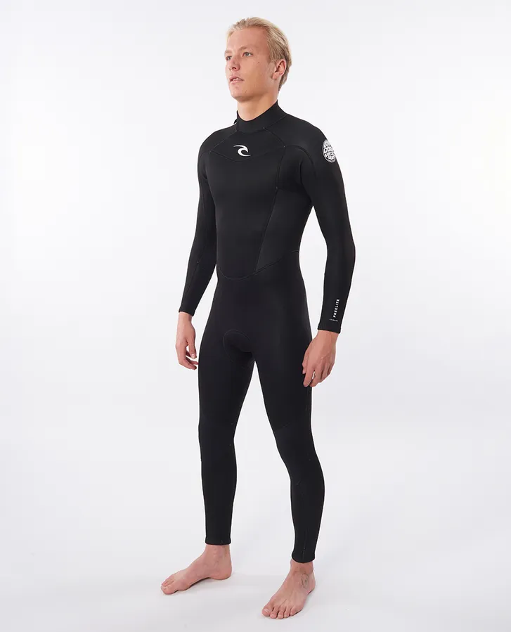 Rip Curl Freelite 3/2 Back Zip Wetsuit - "Color: Black","Size: M"