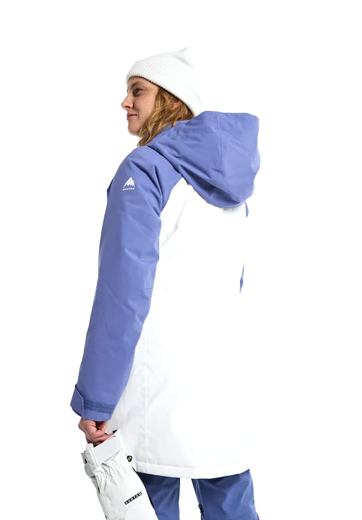 GIACCA SNOWBOARD BURTON PROWESS 2.0 2L JACKET SLATE BLUE STOUT WHITE M (Size M)