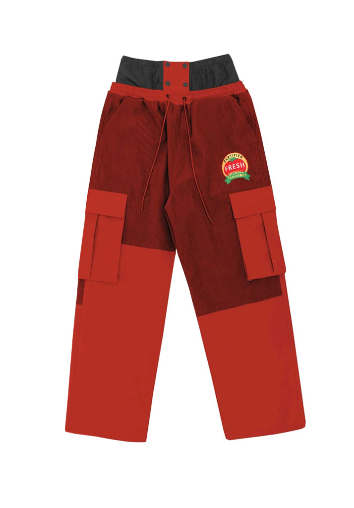PANTALONI SNOWBOARD SNOWALL PANTS TOMATO RED S (Size S)