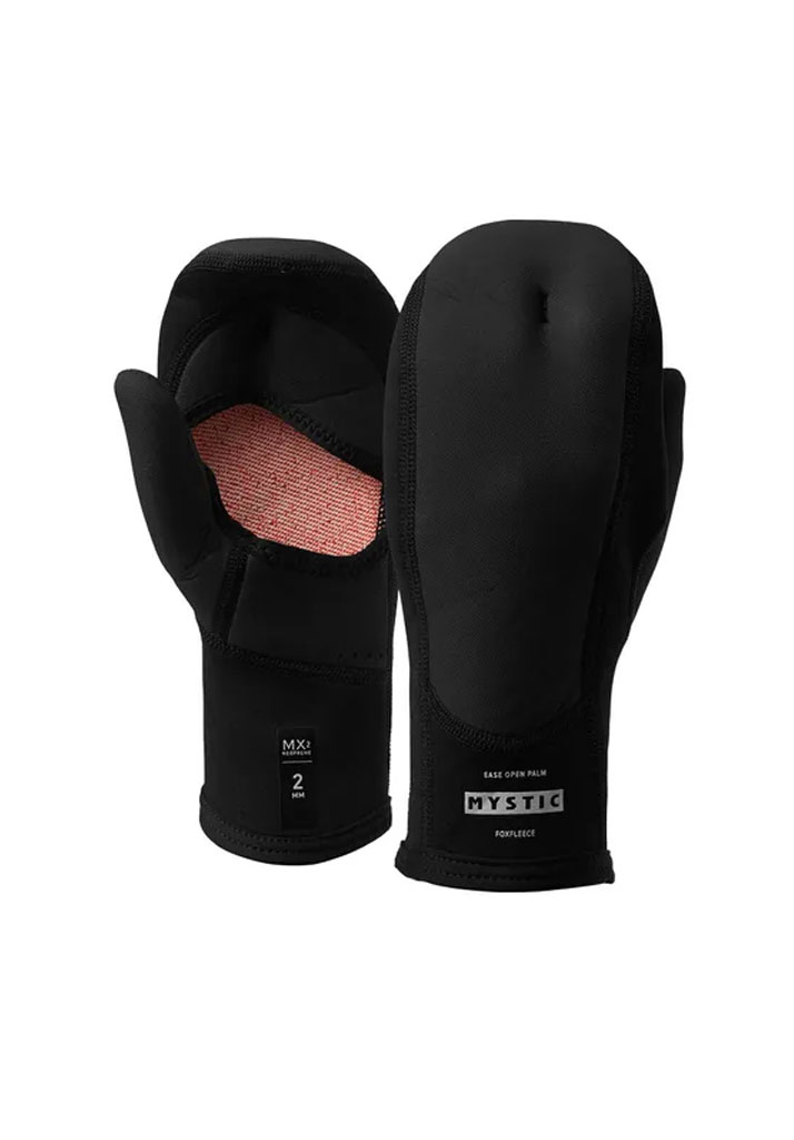 GUANTI NEOPRENE MYSTIC EASE GLOVE 2mm OPEN PALM 900 BLACK L (Taglia L)