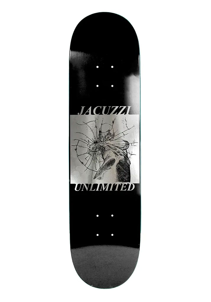 TAVOLA SKATE JACUZZI SMASH JET SKI POPSICLE 8.5" BLACK