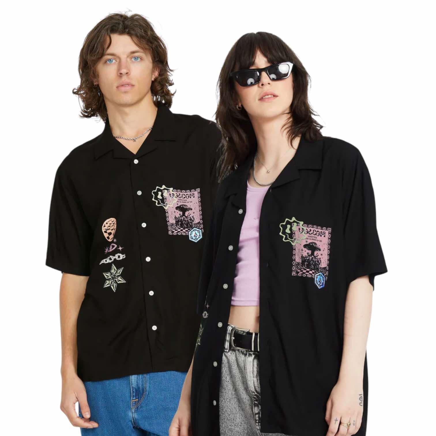 Volcom Flip Rygalski Woven Shirt (X-LARGE)