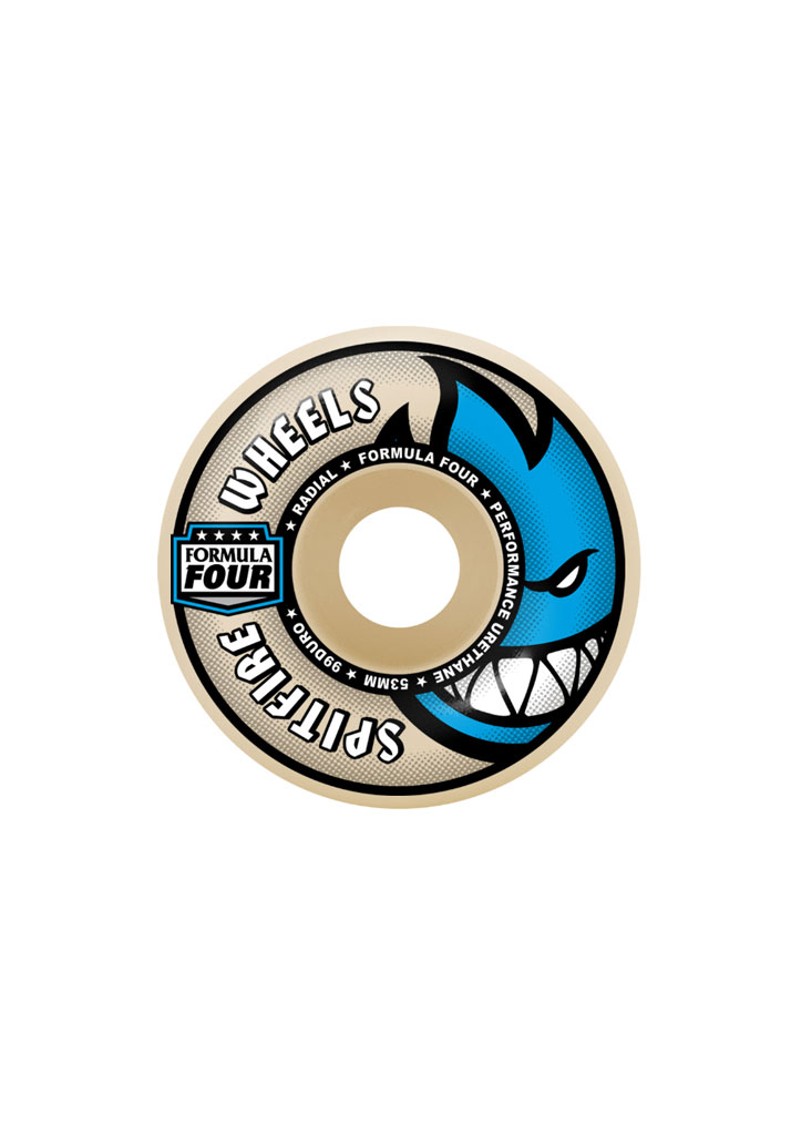 RUOTE SKATE SPITFIRE F4 53MM 99A FRND SLAG SC WHEELS U