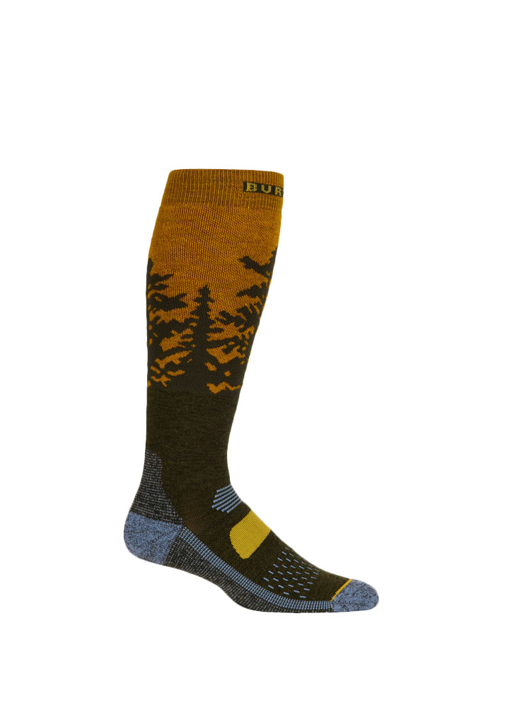 CALZE SNOWBOARD BURTON PERFORMANCE MIDWEIGHT SOCK SUNRISE L (Size L)