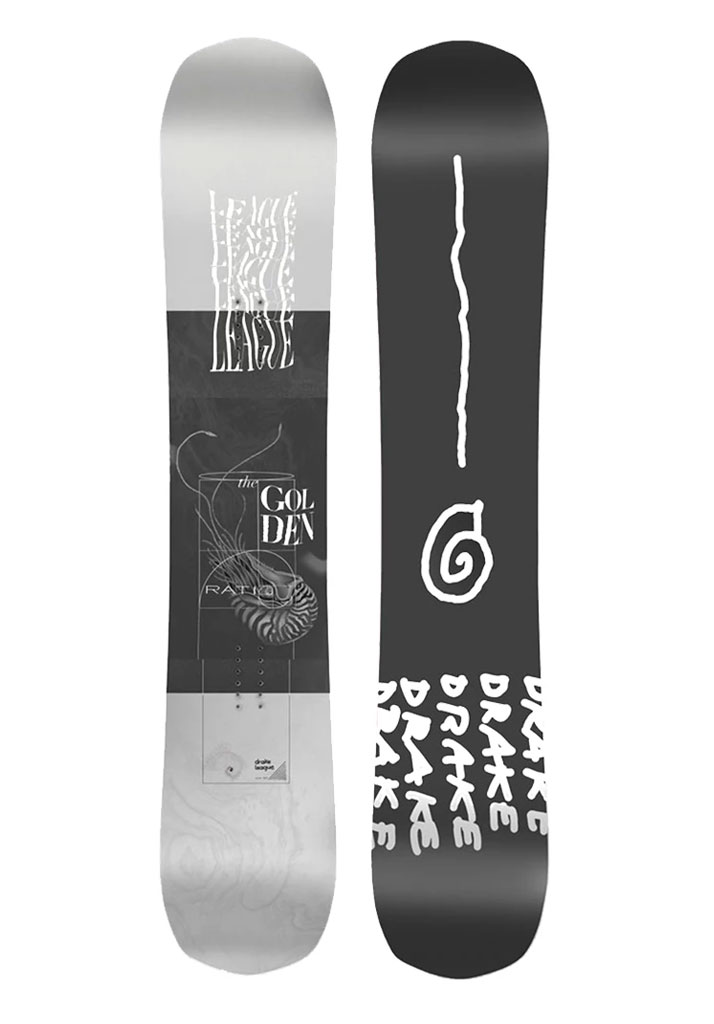 TAVOLA SNOWBOARD DRAKE LEAGUE 2025 + ATTACCHI KING 2025 152 (Size 152)