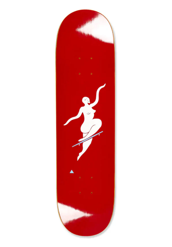 TAVOLA SKATE POLAR SKATE CO. NO COMPLIES 8.25" RED TEAM MODEL U