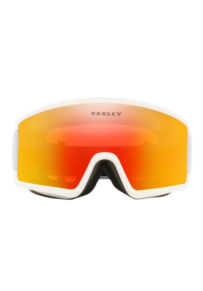 MASCHERA SNOWBOARD OAKLEY TARGET LINE M MATTE WHITE FIRE IRIDIUM