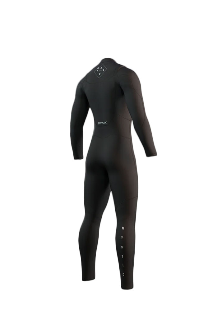 MUTA NEOPRENE MYSTIC STAR FULLSUIT 5/3mm DOUBLE FZIP 900 BLACK M (Size M)