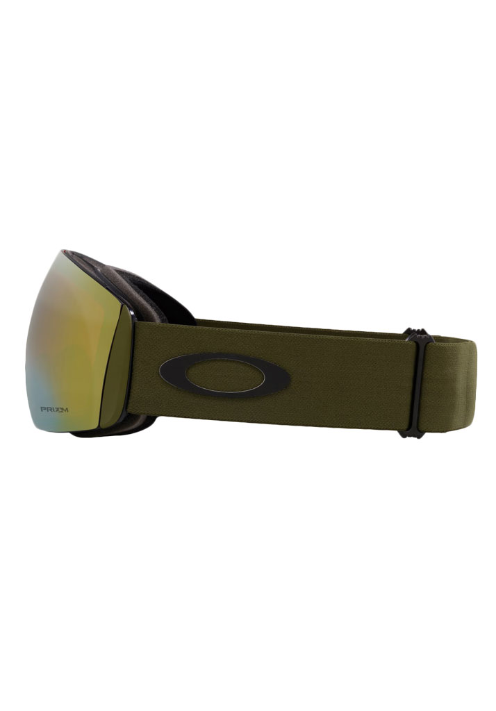 MASCHERA SNOWBOARD OAKLEY FLIGHT DECK L MATTE DARK BRUSH PRIZM SAGE GOLD IRIDIUM U