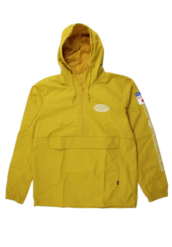 GIACCA HUF WORLD TOUR ANORAK SAUTERNE L (Size L)