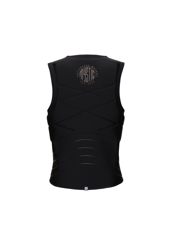 IMPACT KITE MYSTIC OUTLAW IMPACT VEST FZIP 900 BLACK M (Size M)