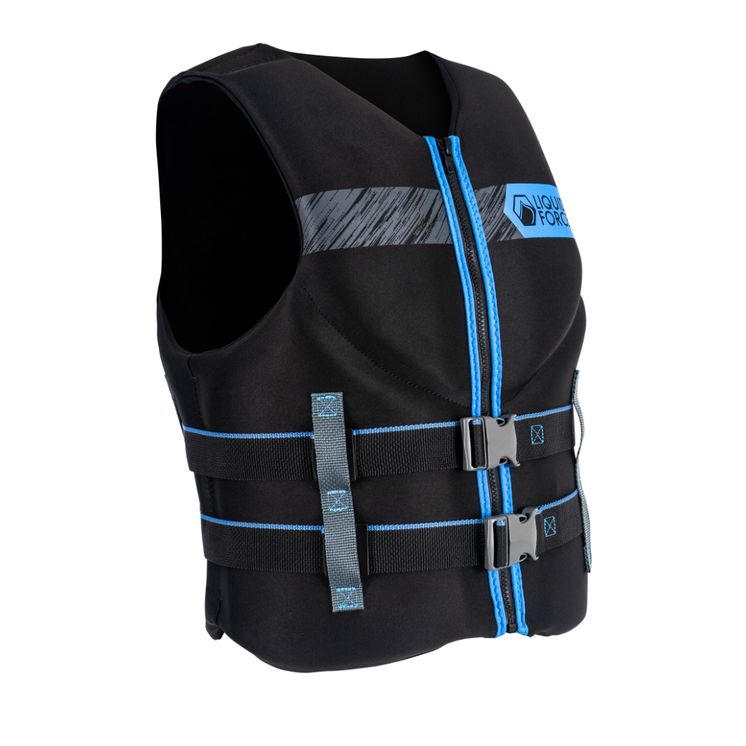 Liquid  Force Classic Hinge CGA - "Color: Black/Blue","Size: SM"