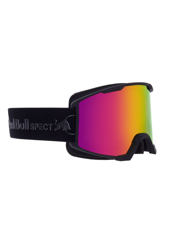 MASCHERA SNOWBOARD RED BULL SOLO-005BU2 BLACK BURGUNDY SNOW - PURPLE U