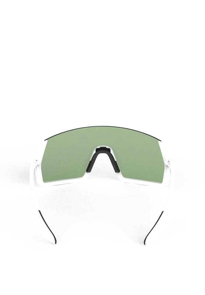 OCCHIALI OUT OF VECTOR WHITE MEDIUM RED MCI U