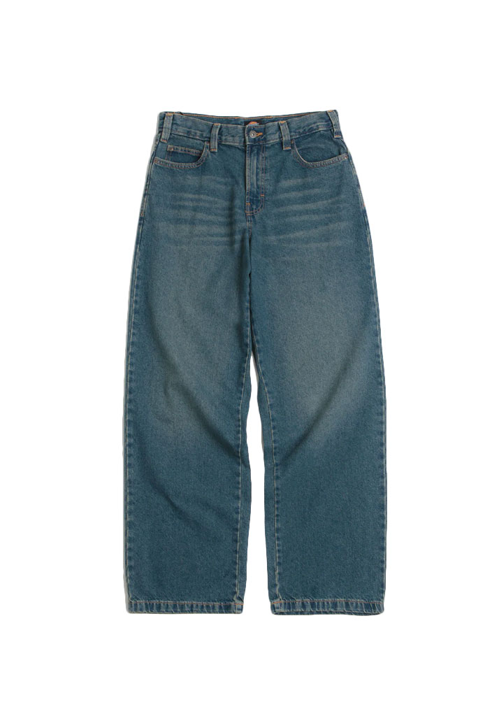 JEANS DICKIES HILHAM DENIM KHAKI TINTED BLUE 31X32 (Size 31x32)