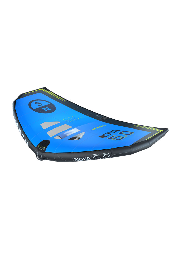 VELA WING NORTH KITEBOARDING NOVA WING 2024 475 PACIFIC BLUE 5m (Size 5m)