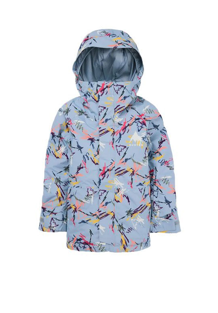 GIACCA SNOWBOARD BURTON K SKIMMER 2L JACKET SCRIBBLE L (Size L)