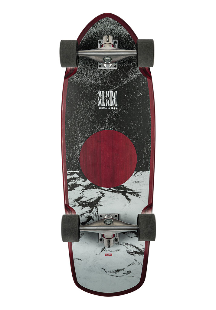 SURFSKATE GLOBE STUBBY 30" ONSHORE CHERRY BAMBOO U