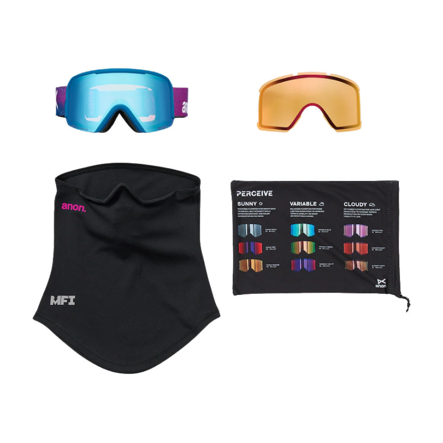 Anon Nesa Googles (HYPER LILAC/PERCEIVE SUNNY ONYX)