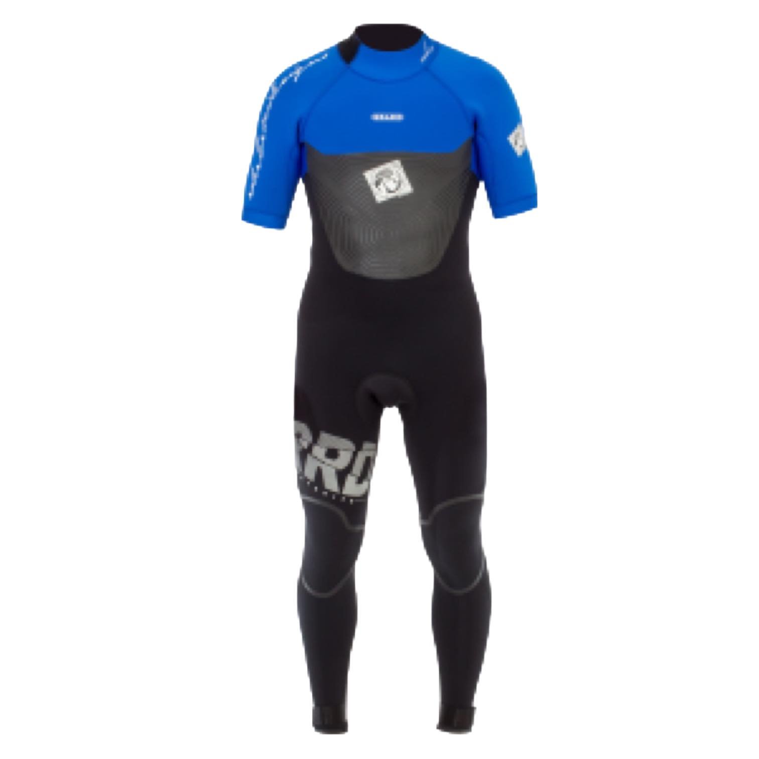 GRADO BACK ZIP 4/3 (XS, CYAN)