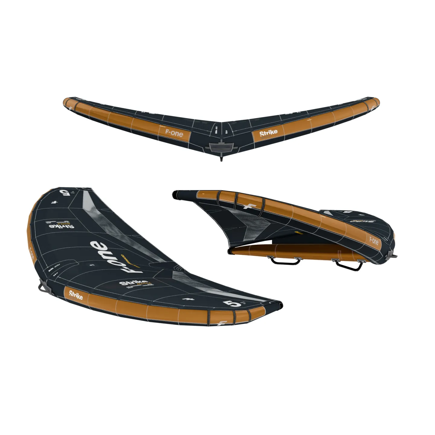 F-ONE Strike V5 Alluula - "Color: A - ONYX","Size: 4.5"