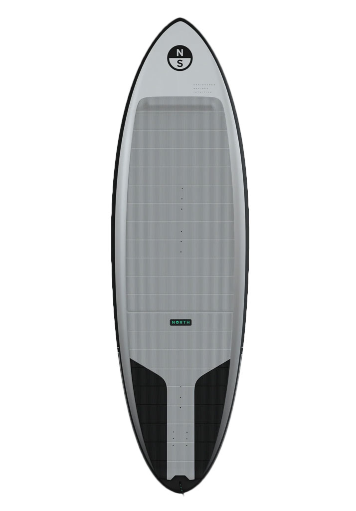 TAVOLA SURF KITE NORTH KITEBOARDING CROSS PRO SURFBOARD 2025 196 TITANIUM 5.3 inch (Size 5.3 inch)