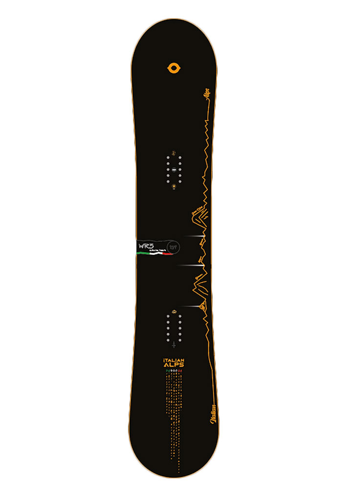 TAVOLA SNOWBOARD BLACKHOLE WR3 VALTELLINA TRIBUTE 2026 153 (Size 153)