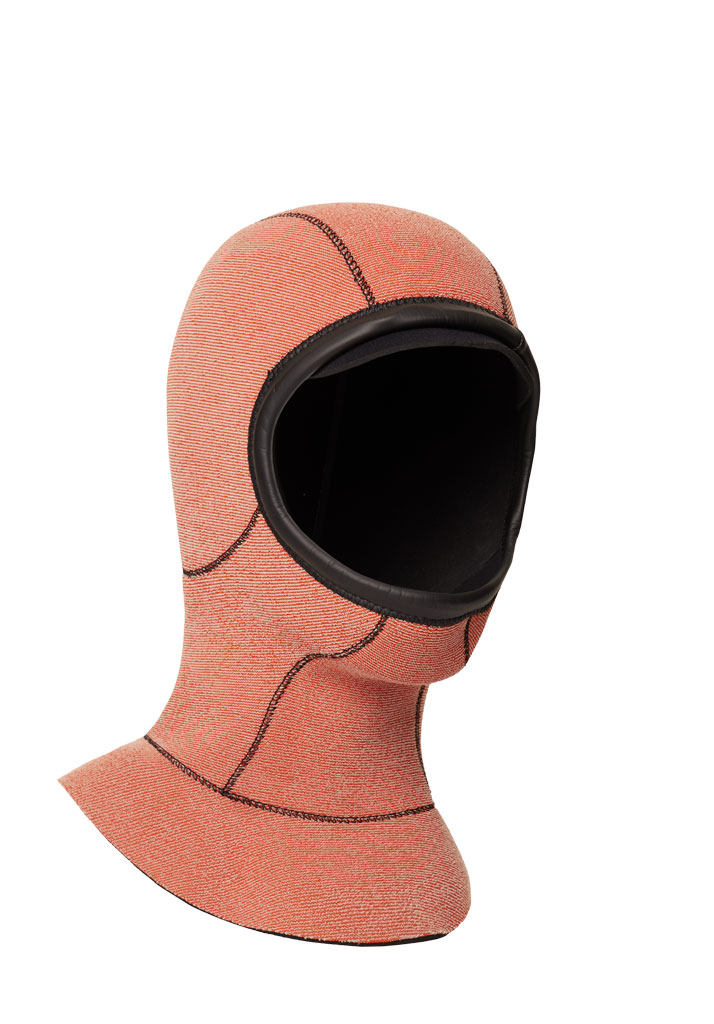 CAPPUCCIO NEOPRENE MYSTIC ROAM HOOD LONG 3MM 900 BLACK L-XL (Size L-XL)