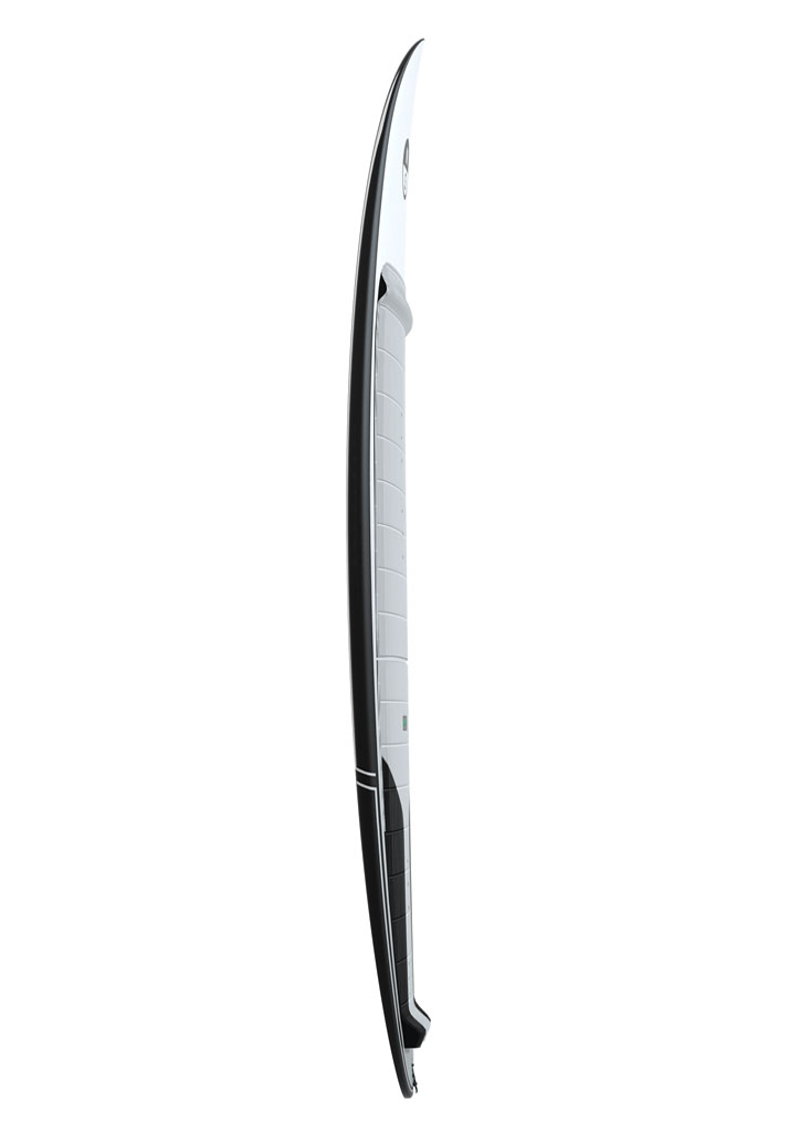 TAVOLA SURF KITE NORTH KITEBOARDING CROSS SURFBOARD 2024 100 WHITE 5.3 inch (Size 5.3 inch)