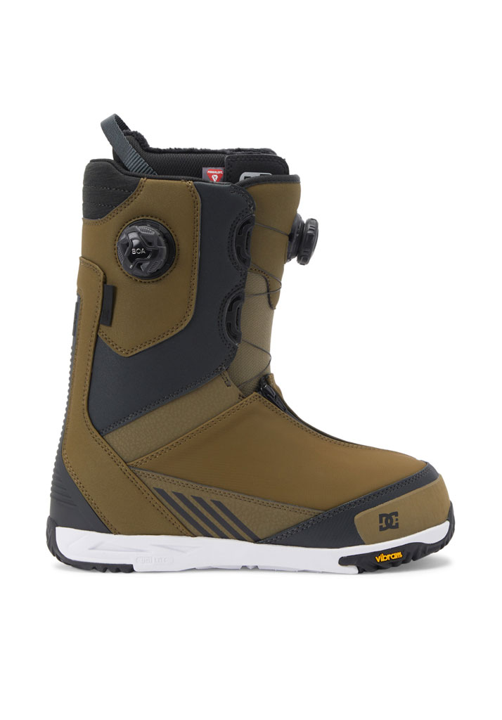 SCARPONI SNOWBOARD DC SHOES TRANSCEND 2024 OLIVE WHITE 44 1/2 (Size 44 1/2)