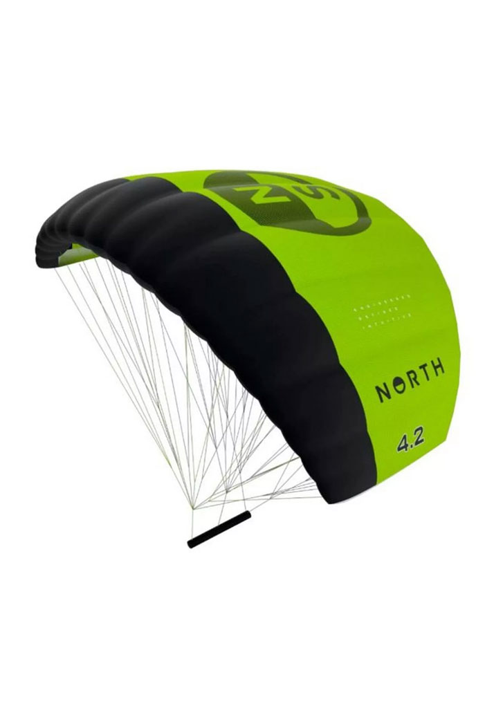 VELA WING NORTH KITEBOARDING RANGER PARAWING 2026 650 LIME 5,2m (Size 5,2m)