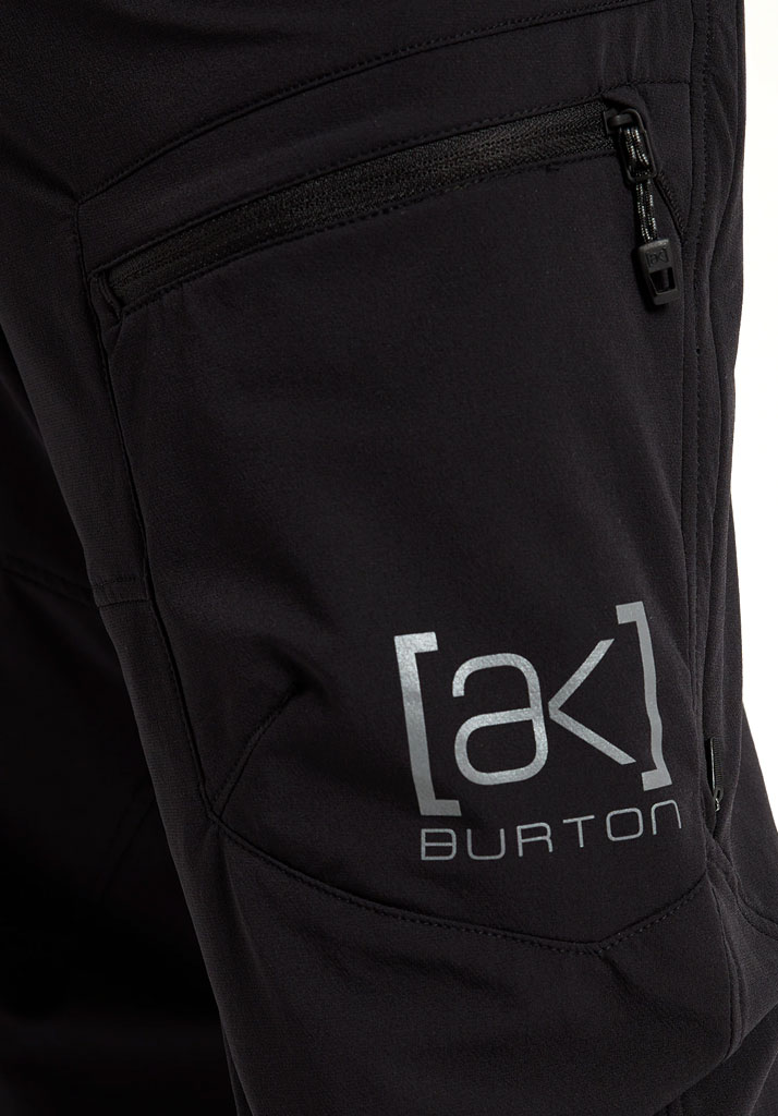 PANTALONI SNOWBOARD AK M AK SOFTSHELL PT TRUE BLACK 33 (Size 33)