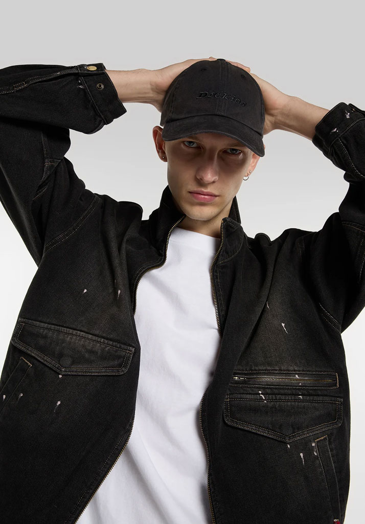 CAPPELLO DICKIES MIDDLEFIELD WASH DAD CAP BLACK
