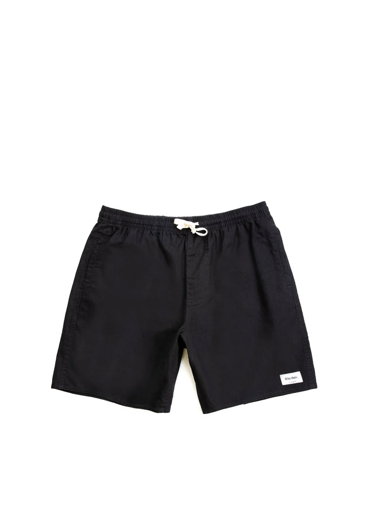 SHORTS RHYTHM CLASSIC LINEN JAM SHORT VINTAGE BLACK 30 (Size 30)