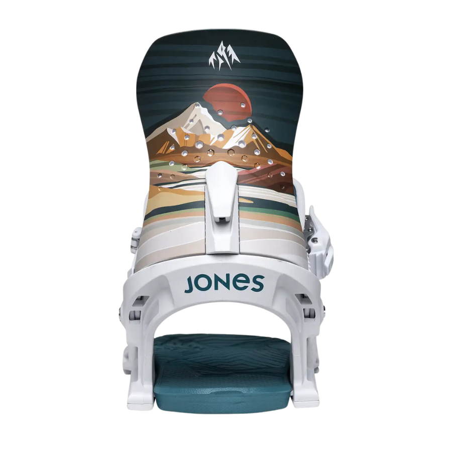 Jones Women's Aurora Snowboard Binding (BRACE WHITE, M)