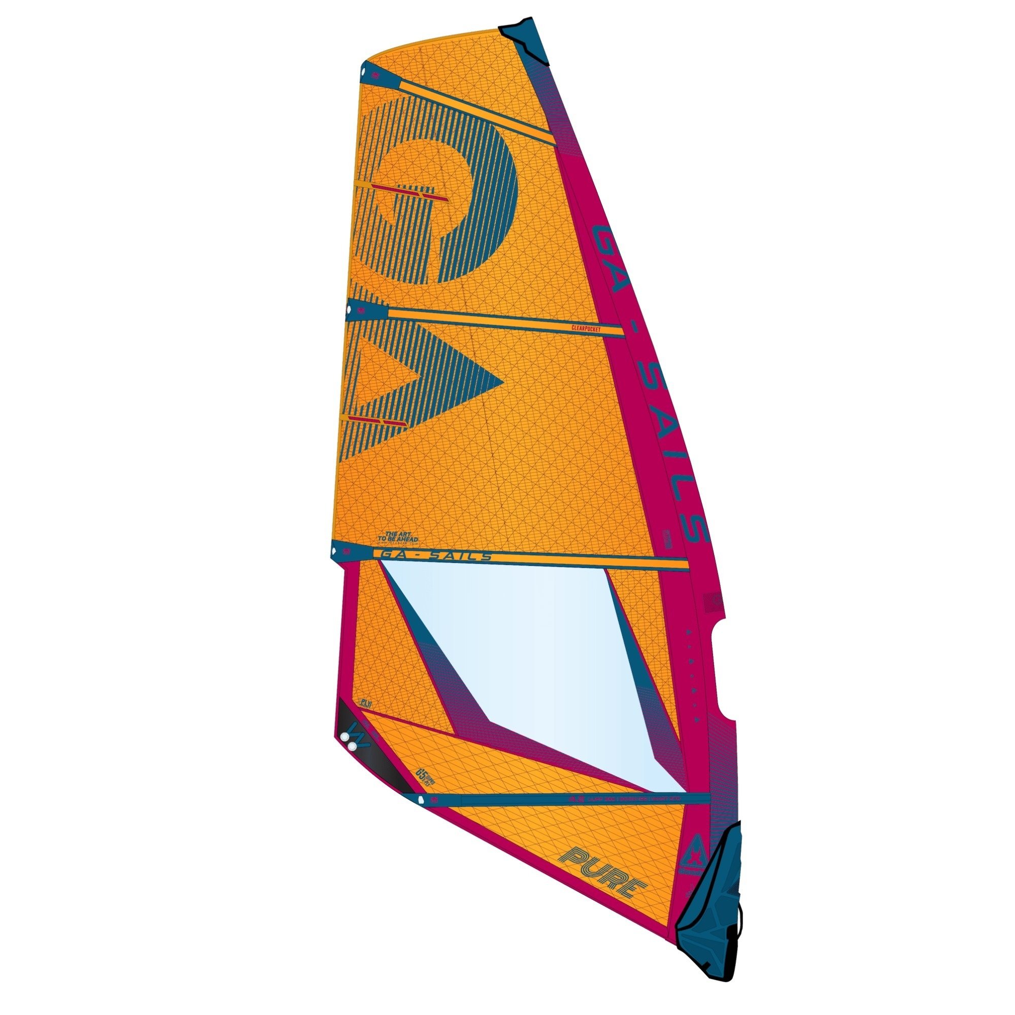 Ga-Sails Pure 2025 - "Color: C2 Red","Size: 4.8"
