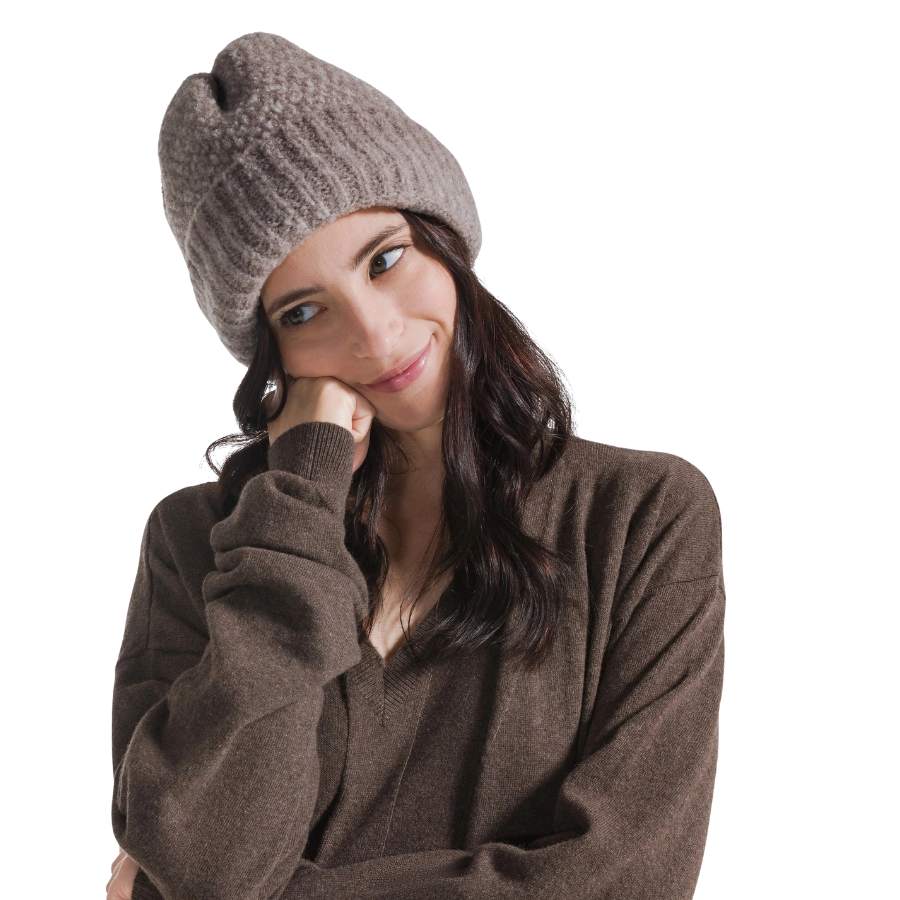 Deha Berretto Tinto Fade Misto Lana Merinos