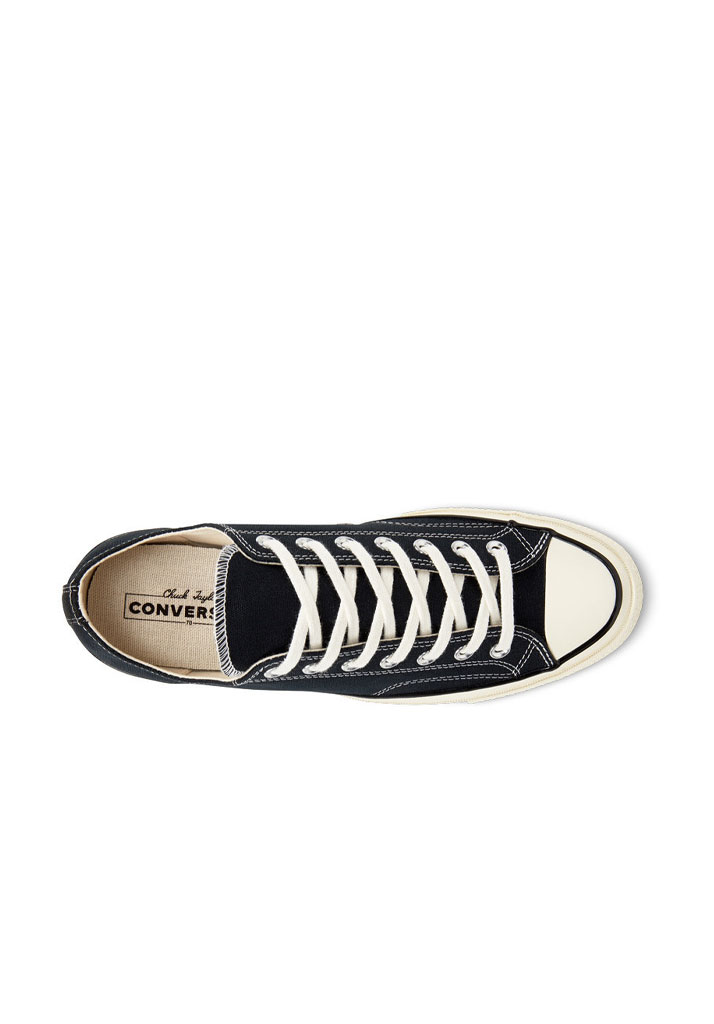 SCARPE SKATE CONVERSE CHUCK 70 LOW BLACK BLACK EGRET 42 1/2 (Taglia 42 1/2)