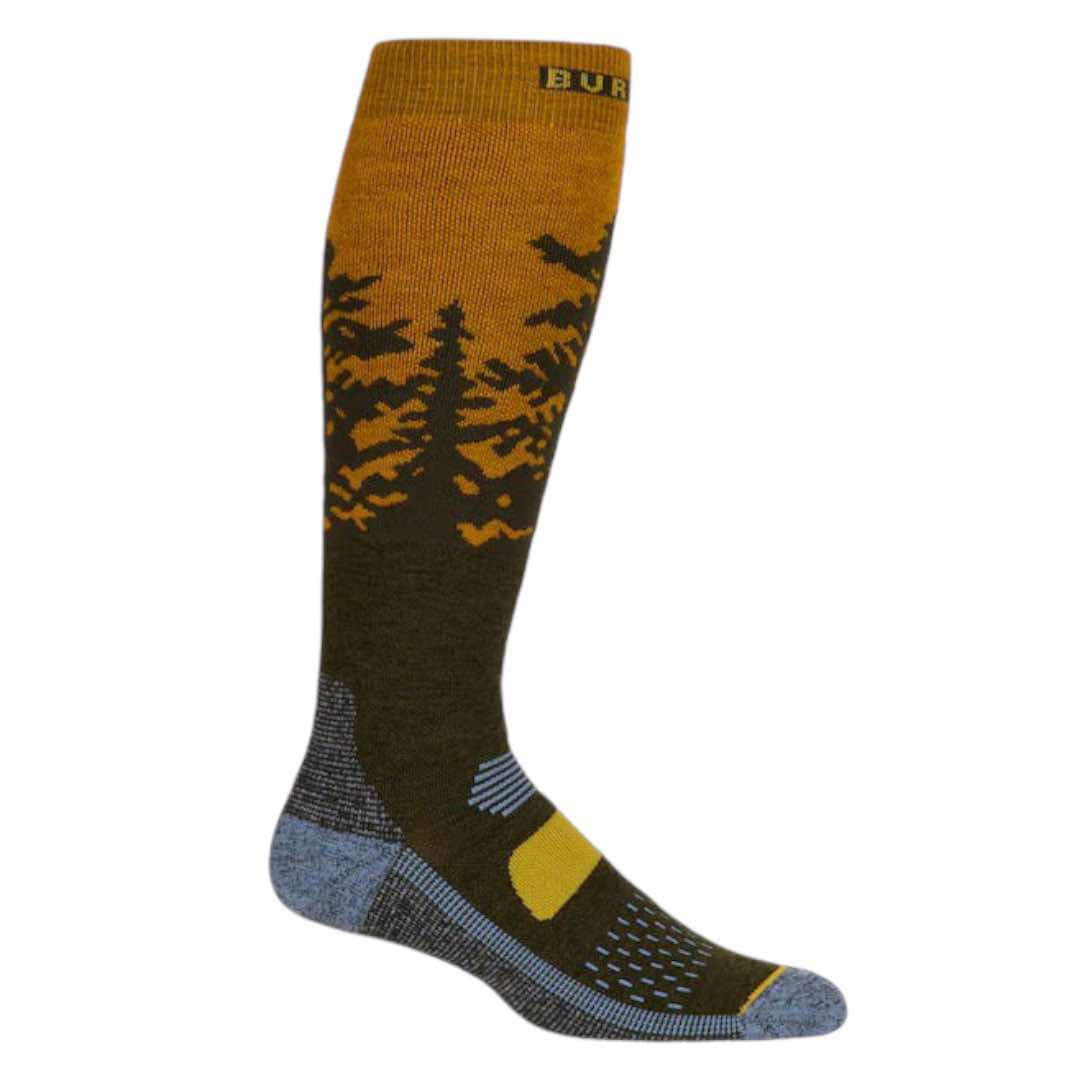 Burton Men's Performance Midweight Sock (CUSTOM, MEDIUM)