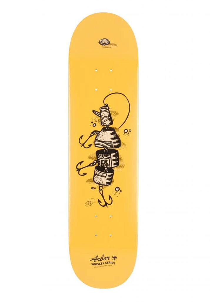 TAVOLA SKATE ARBOR WHISKEY 7.75" UPCYCLE MULTI U