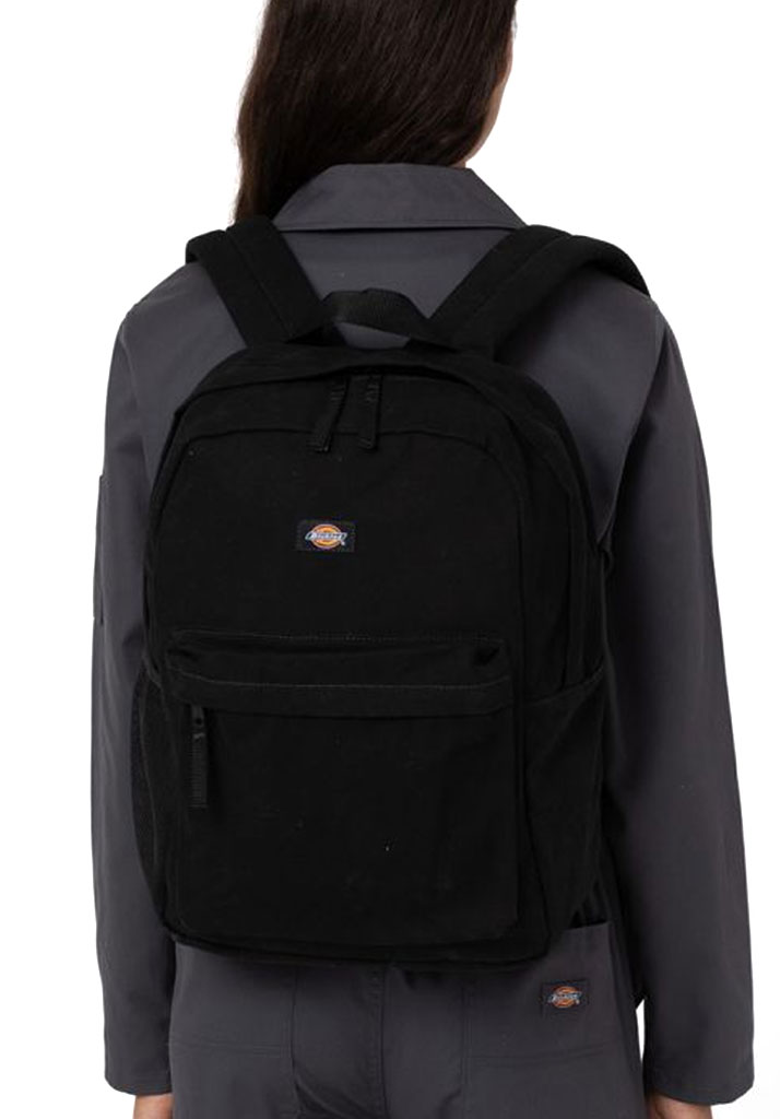 ZAINO STREET DICKIES DUCK CANVAS BACKPACK BLACK