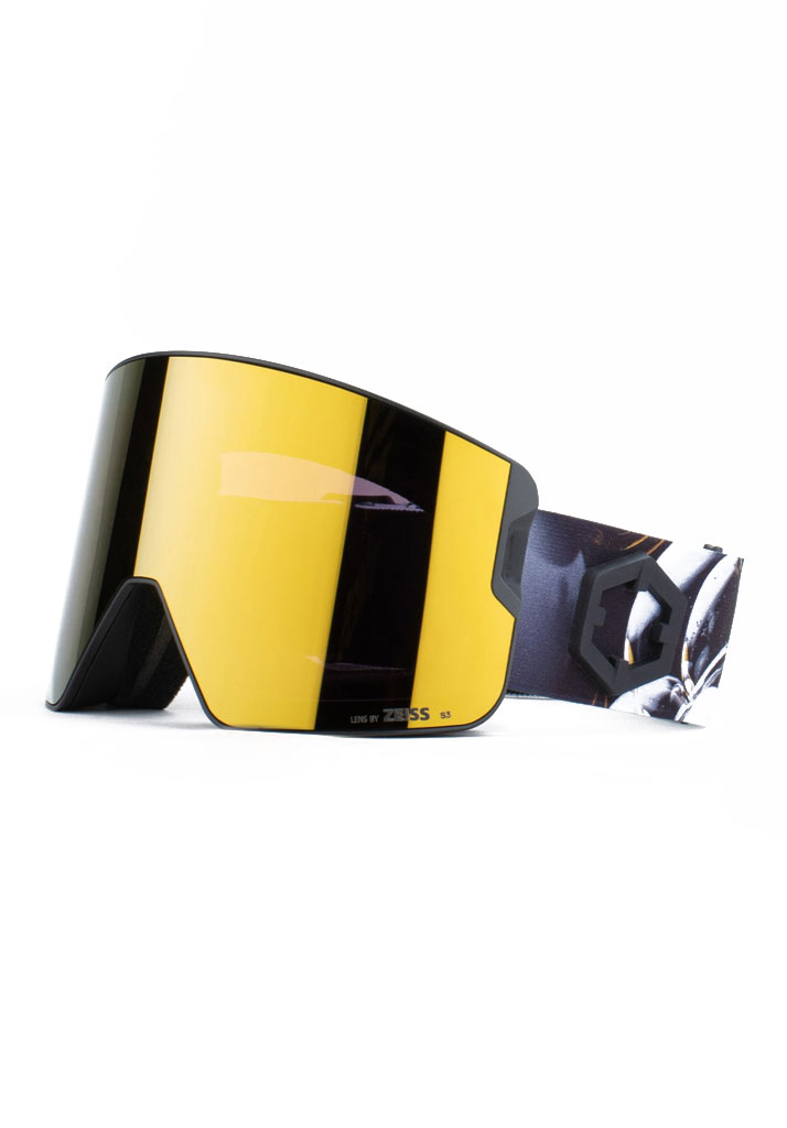 MASCHERA SNOWBOARD OUT OF ZENITH BUBBLES (M) + BL STORM - GOLD24 MCI U