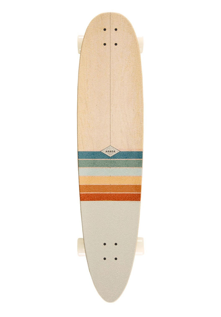 LONGBOARD COMPLETO ARBOR PERFORMANCE CROSS STEP 42" RAINBOW