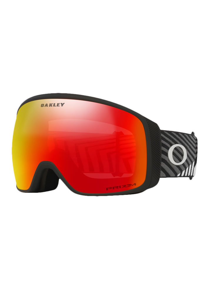 MASCHERA SNOWBOARD OAKLEY FLIGHT TRACKER L BLACK BRUTAL PRIZM SNOW TORCH IRIDIUM